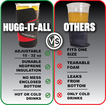 HUGG-IT-ALL Neoprene Drink Sleeve